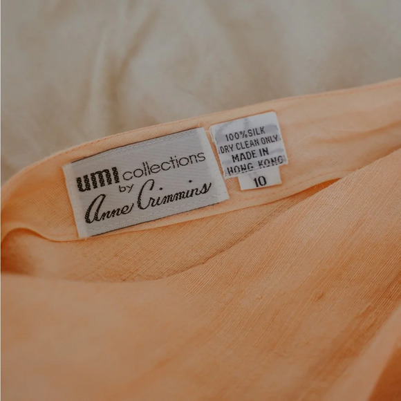 Vintage silk lace dress - Picture 12 of 15